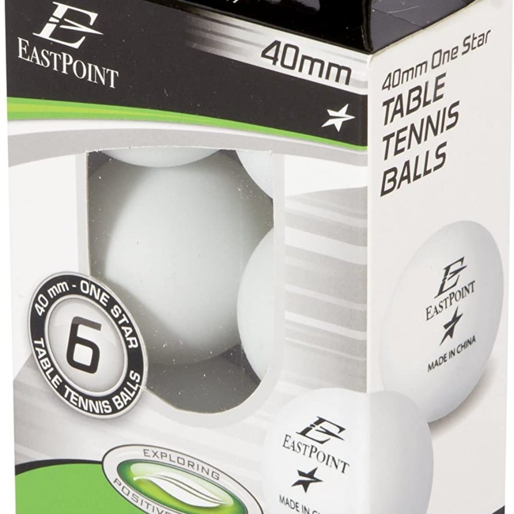 6X EastPoint Sports 40mm Table Tennis Balls - Picture 2 of 2
